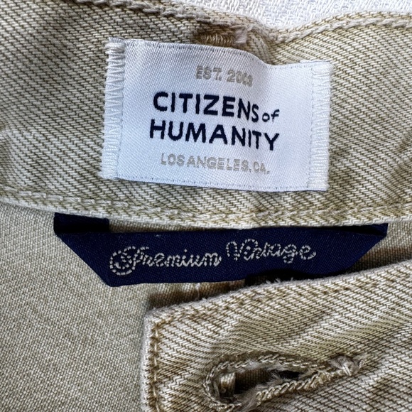 NWT Citizens of Humanity Pina Low Rise Baggy Wide Leg Crop Jeans Women's Sz 32 - Picture 8 of 12